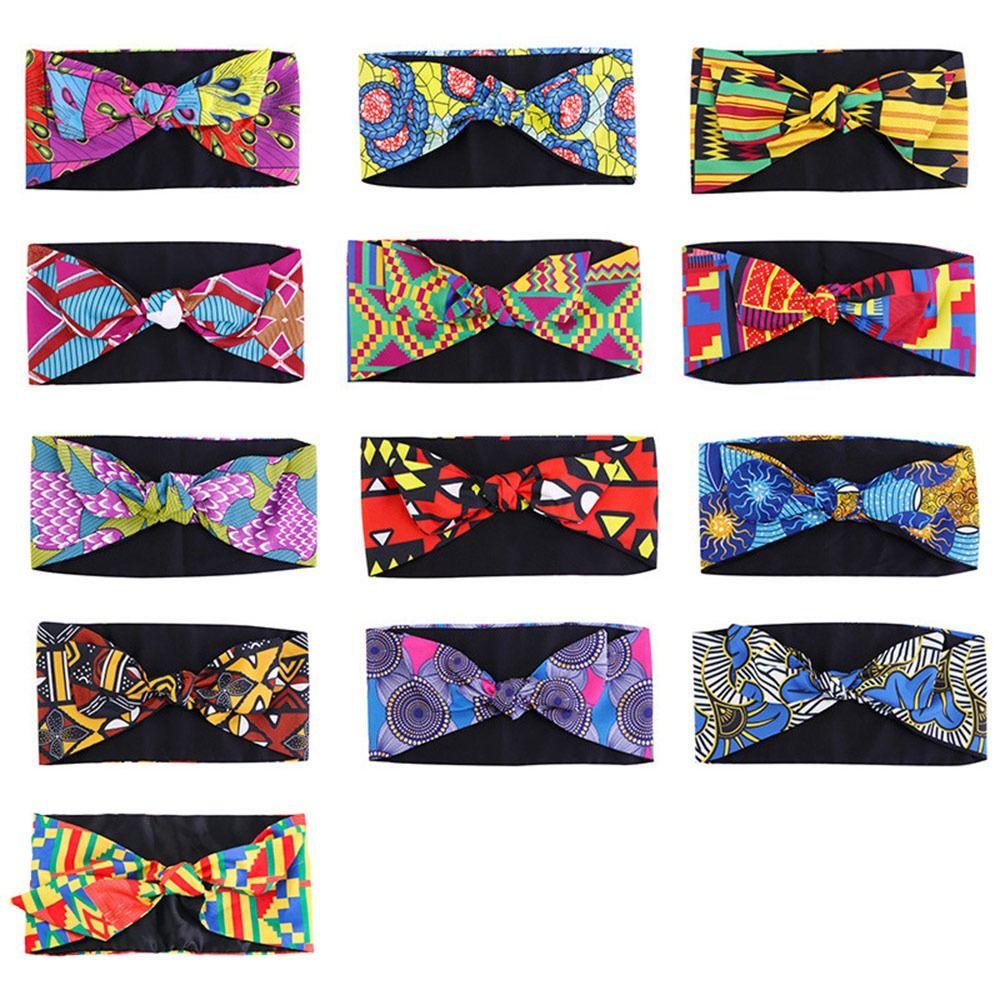 Knotted Boho Hair Wrap Wide Sports Yoga Headband Vintage Daily Wears Turban  for Women