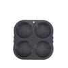 High-Temperature Resistant Silicone Burger and Bread Mold with Perforations