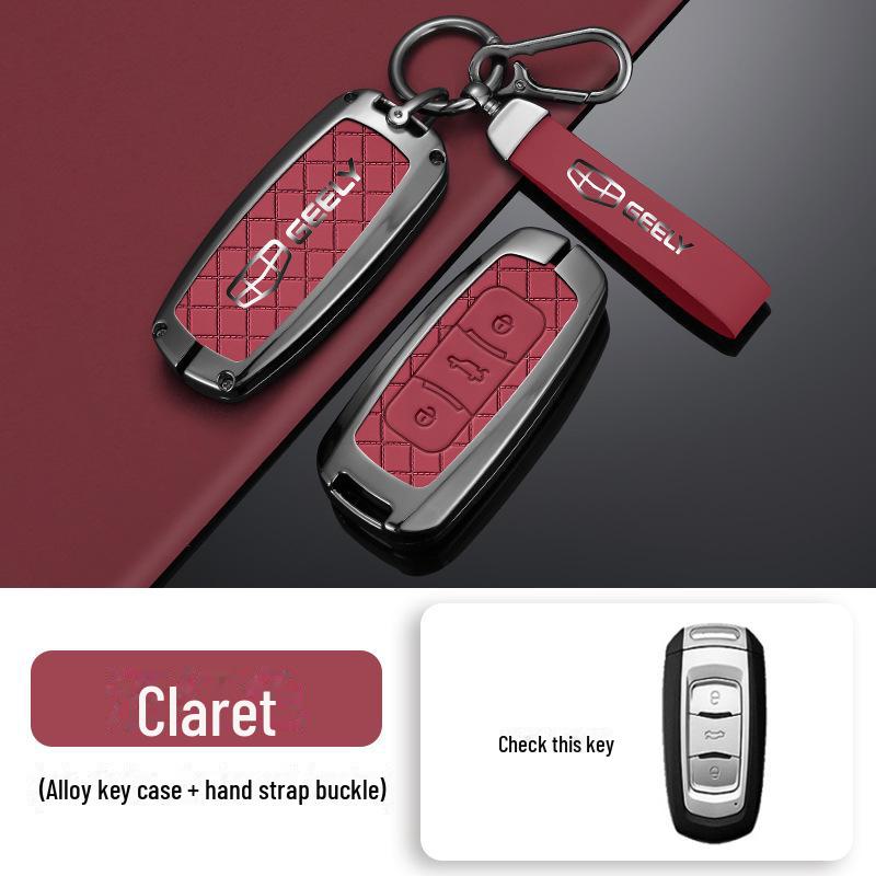 Geely Car Key Alloy Set for Boyue, Dihao, GS, GL, Binrui, Vision, X6, X3, Borui, Binyue