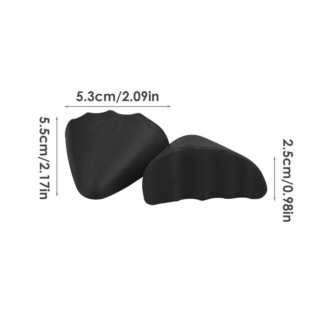 Shoe Inserts For Toes 1 Pair Toe Protector PU Foam Inserts Shoe Inserts Toe Cushion For Boots Flat Shoes Loafers High Heels