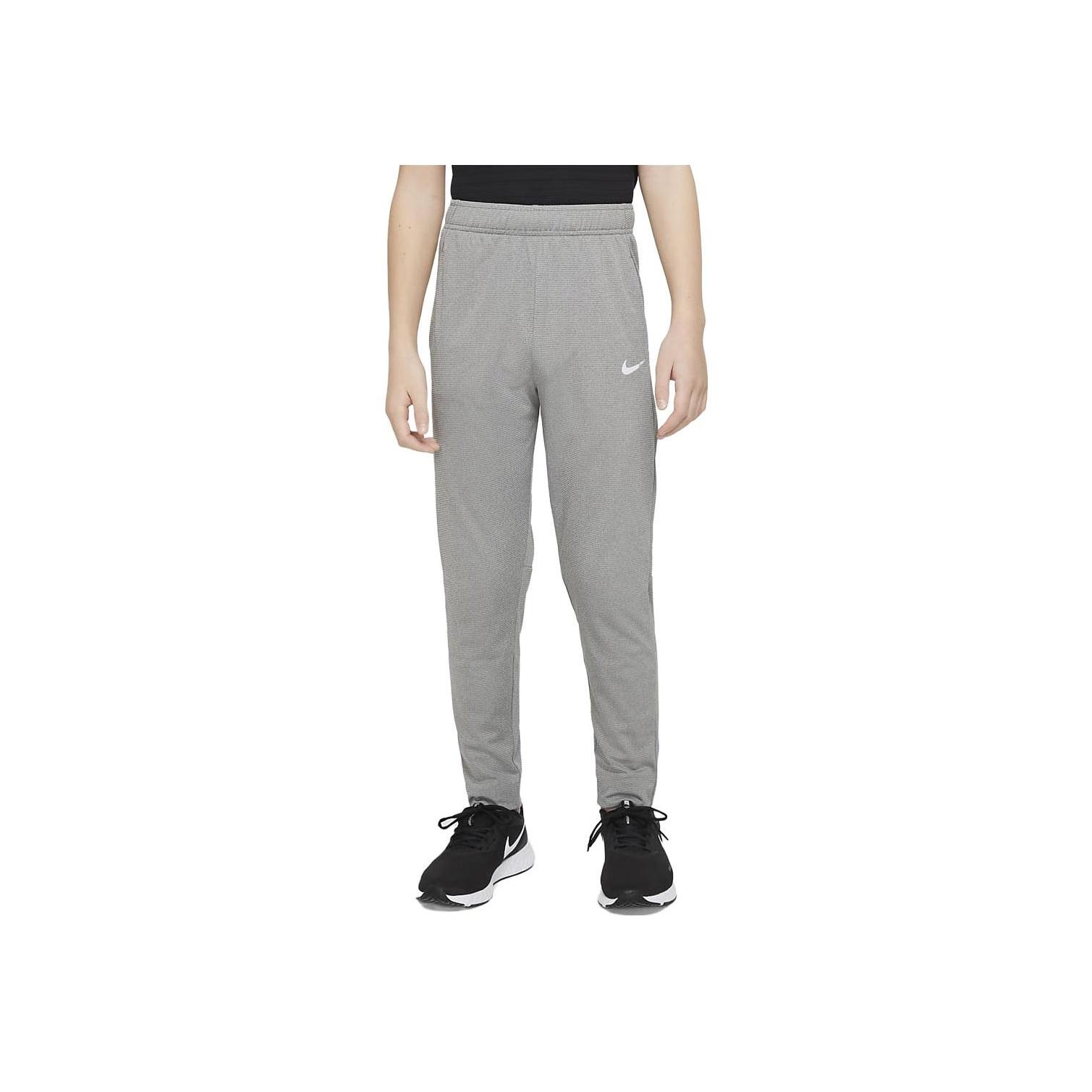 

Nike Solid Color Brand Logo Knitted Sports Pants Kids bottoms Gray DM8546-091 S