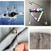 220Pcs safety pin, different sizes to meet a variety of needs, silver safety pin, sharp clothes safety pin, sewing kit