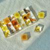 2025 5/10/20Pcs Handmade Desk Decoration DIY Eternal Flower Creative Plant 3D Specimen Squares Gift Ornament Randomly 16MM