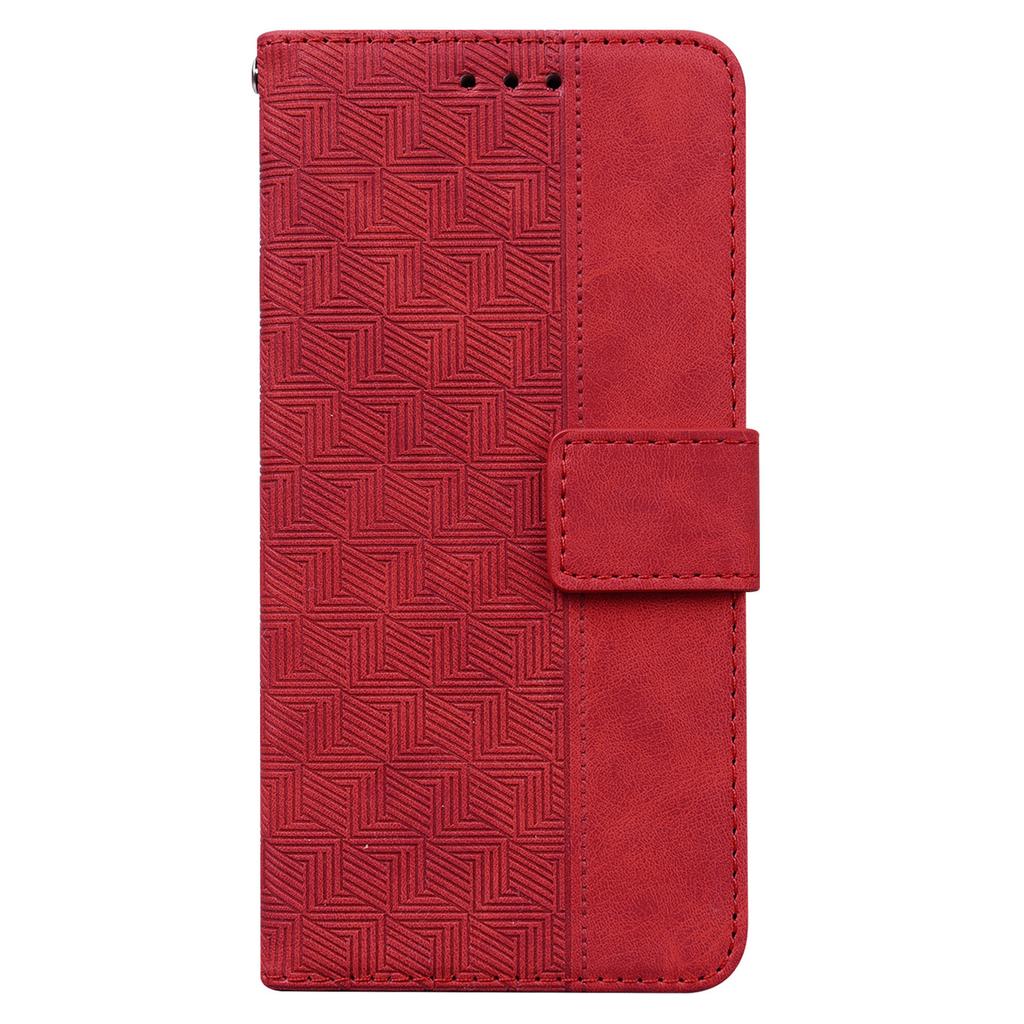 Für TECNO Spark 20 Pro Hülle Geometrie Handy Lederhülle mit Brieftasche