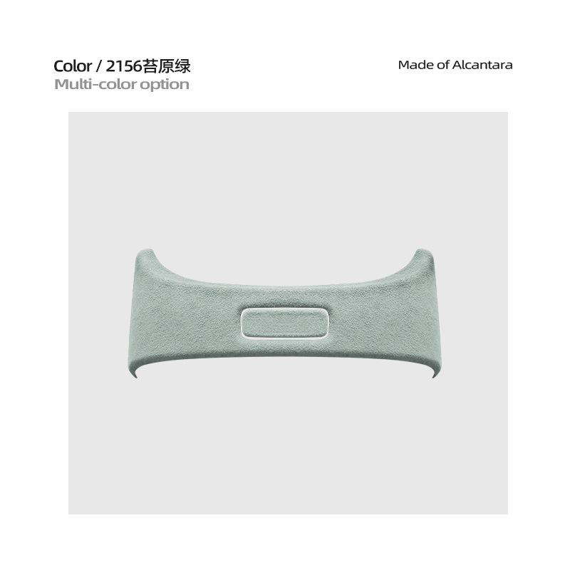 Alcantara Überzug Auto Mittelkonsole Armlehnenbox Panel Abdeckung Polster Schalterverkleidung Für Mercedes Benz E-Klasse W214 S214 2024 2025