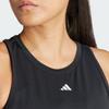 adidas Diseñado Para Entrenar Top Sin Mangas Transpirable Tops de Mujer Negro IQ2652