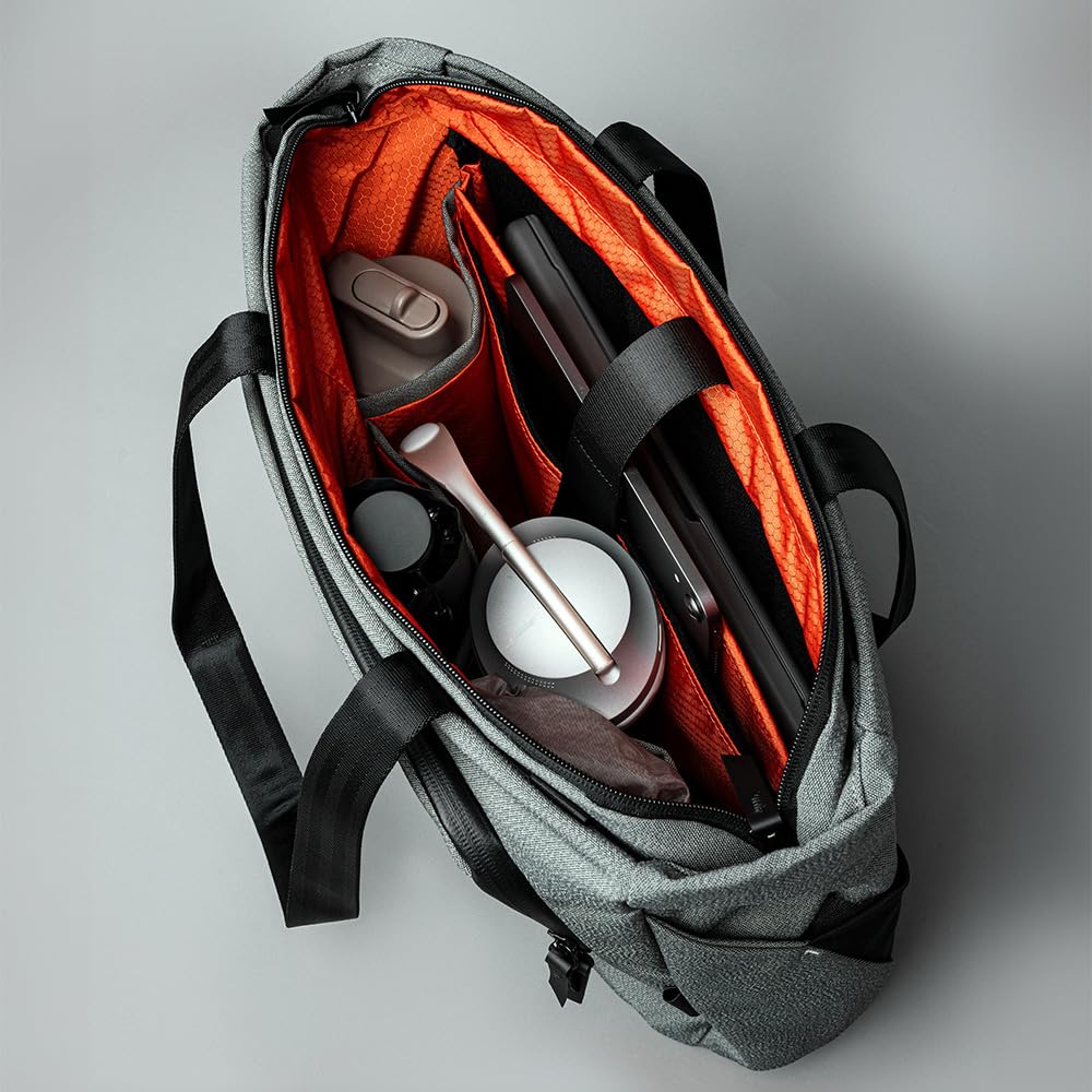 ALPAKA BRAVO TOTE Men's Alpaca Tote Bag, Shoulder Bag, Gray