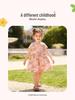 Little Maven European & American Style Floral Summer Dress for Girls