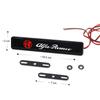 IOWCK1 LED-Lichtabzeichen für Logo 159 Giulia 147 155 Mito 156 GT Giulietta Stelvio Spider Auto Frontgrill Emblem Zubehör
