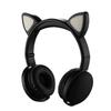 2025 S523 Luminous Cat Ears Bluetooth Headphones: Long Battery Life, No Delay, Wireless, Head-Mounted