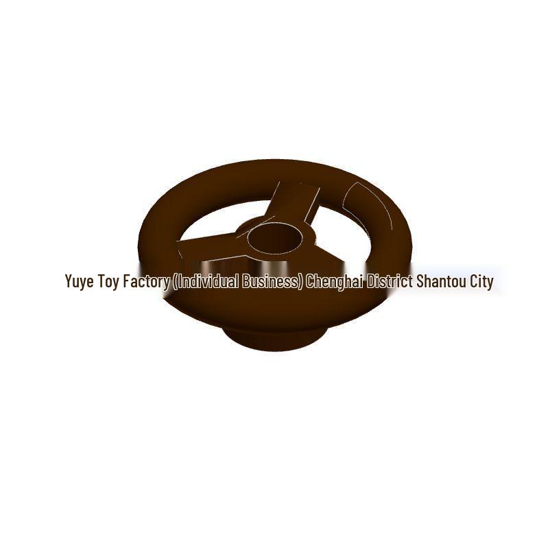 2x2 Small Steering Wheel MOC Building Block DIY Toy Accessory 0.5 kg
