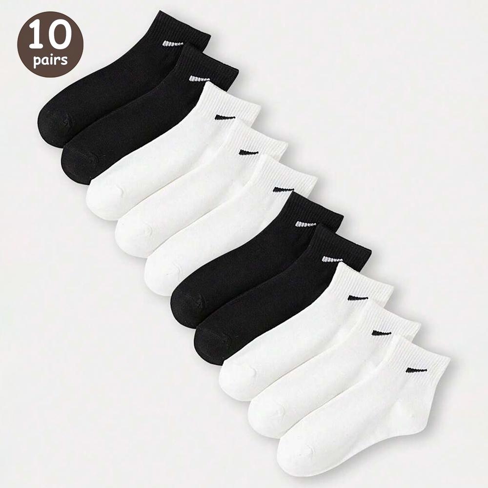 7/10/12 Paar Damen Herren Sportstyle Knöchelsocken Trendig Bequem Geruchshemmend Schweißabsorbierend Atmungsaktiv Liebhaber Freizeit Socke