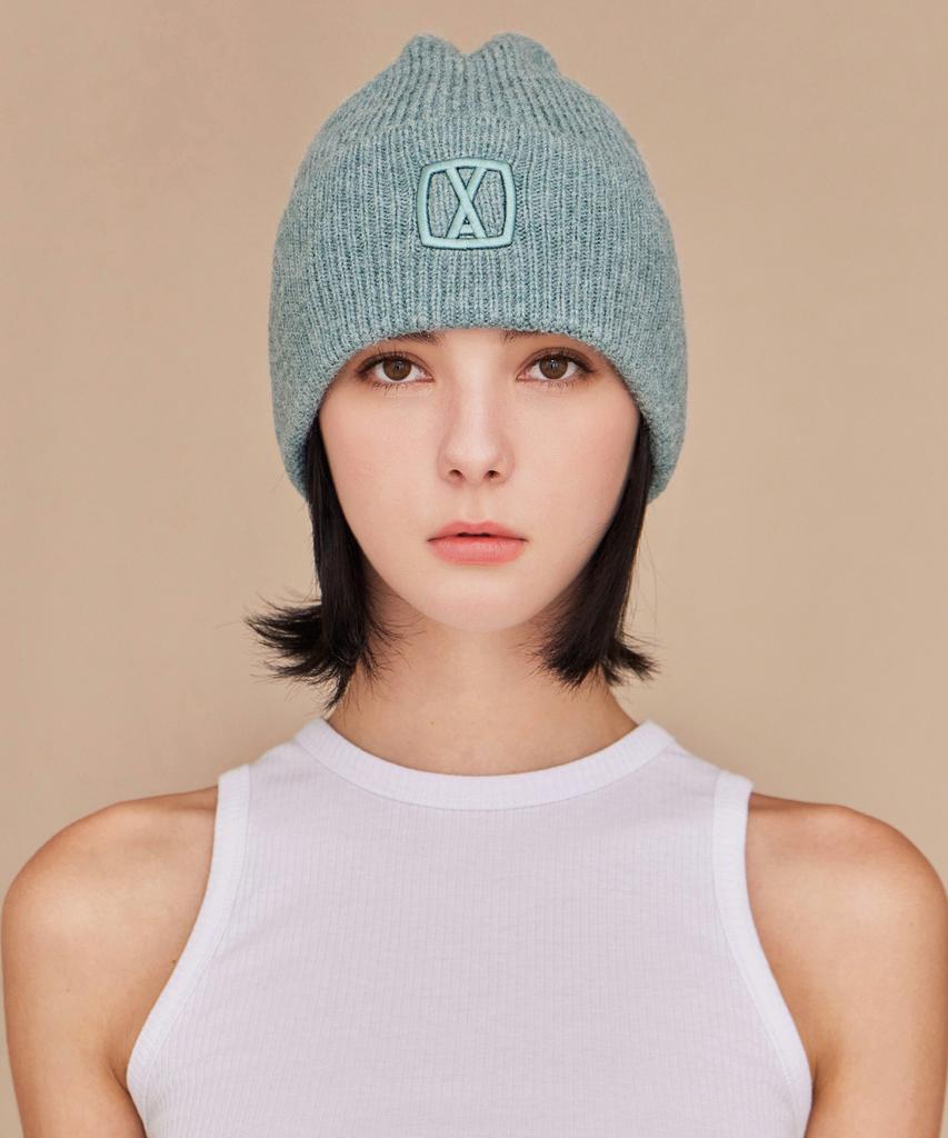 Bajal Va 3D Square Beanie Mint