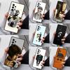 Cartoon Killer Leon Uncle Girl Phone Case For Samsung Galaxy S25 S23 S30 S8 S21 S20 FE S24 S22 Note 10 20 Plus Lite Ultra