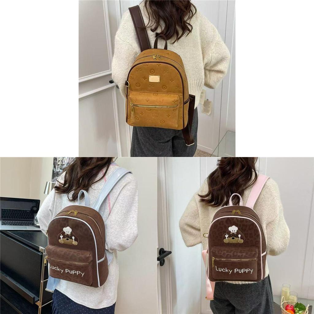 Hello Kitty Cartoon Backpack For Women And Girls With Pu Material And Cute Design For Daily Use