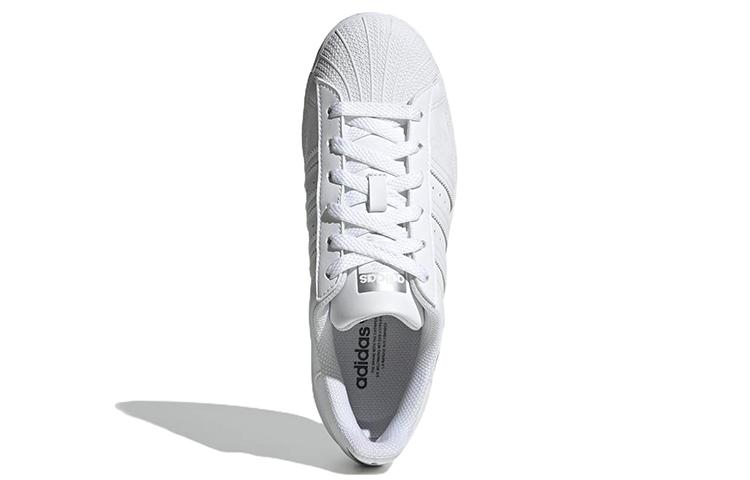 Adidas Originals SUPERSTAR Skateboard Shoes Women's Low Top White/Gray GX2168