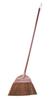 Nippon Cleantec Red Fern Wide Broom Width 28cm Total Length 90cm Outdoor Strong Natural Fiber Cleaning Large Trash and Dirt Value Semi-Long [Great