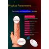 G-Punkt-Dildo-Vibrator, sexy Spielzeug für Frauen, Klitorisstimulator, Silikon-Penis mit starker Saugnapf-Rotation, warme Dildos, Sex