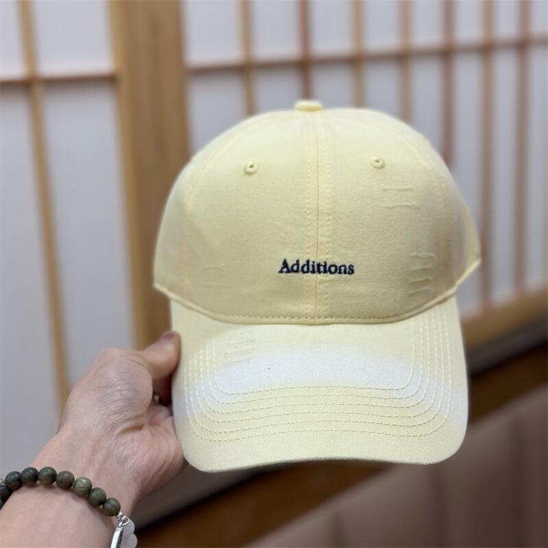 Spring And Summer Letter Embroidery Baseball Cap Children Washed Soft Top Cap Men'S Versatile Sunshade Sunscreen Cap