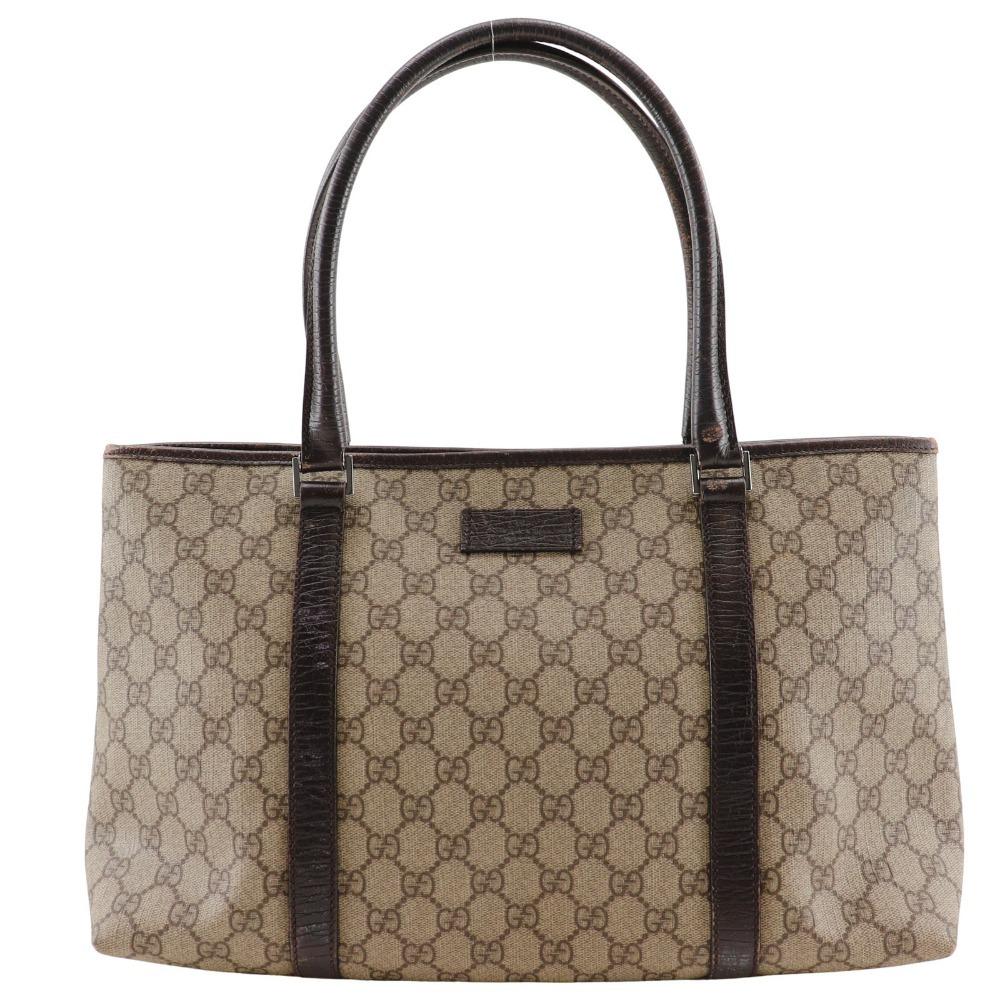 

GUCCI Tote Bag 114595 Brown GG plus Women Used
