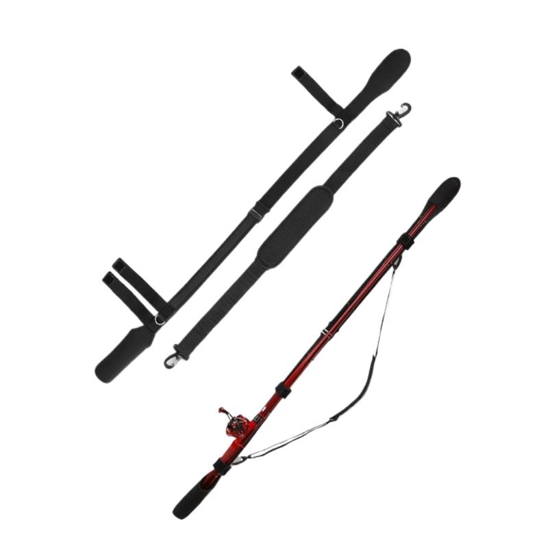 Fishing Sleeves Belt Rod Protector Adjustable Rod Cover Protector Fishing Rod Socks Carrying Strap Easy to Carry