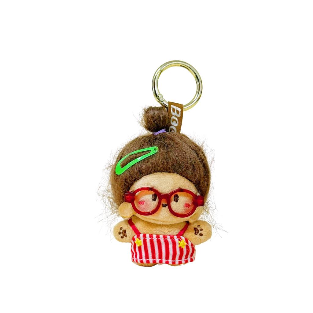 Dolls Plush Keyring With Durable Resin And Fun Design For Gift Giving