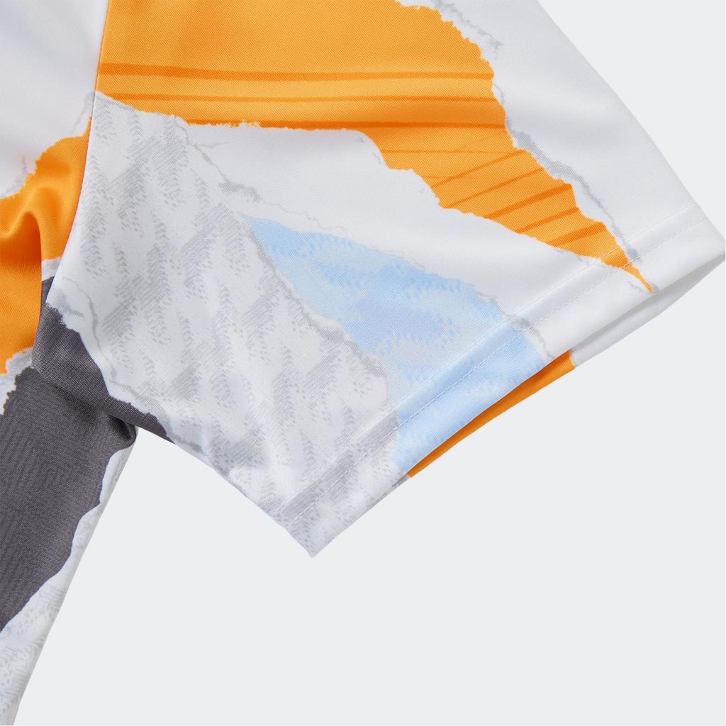 Adidas Aeroready Real Madrid Football Series Preshi 24/25 Season Sports Casual Comfortable Quick-Dry Short Sleeve Jersey Men jersey JJ3493