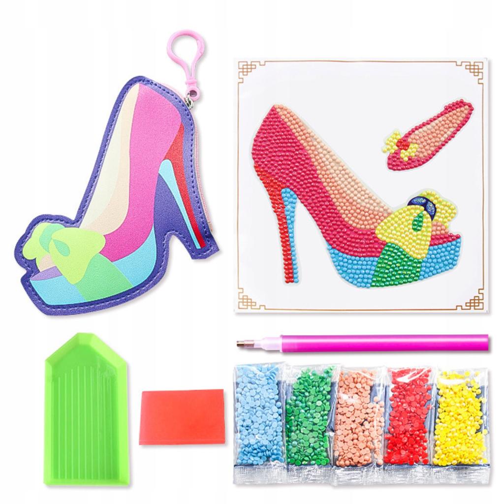 DIAMOND EMBROIDERY SET 1000 DIAMONDS SHOE