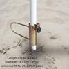 Adjustable Patio Umbrella Holder Anti-rust Parasol Fixing Clip Durable Umbrella Stands  Bench