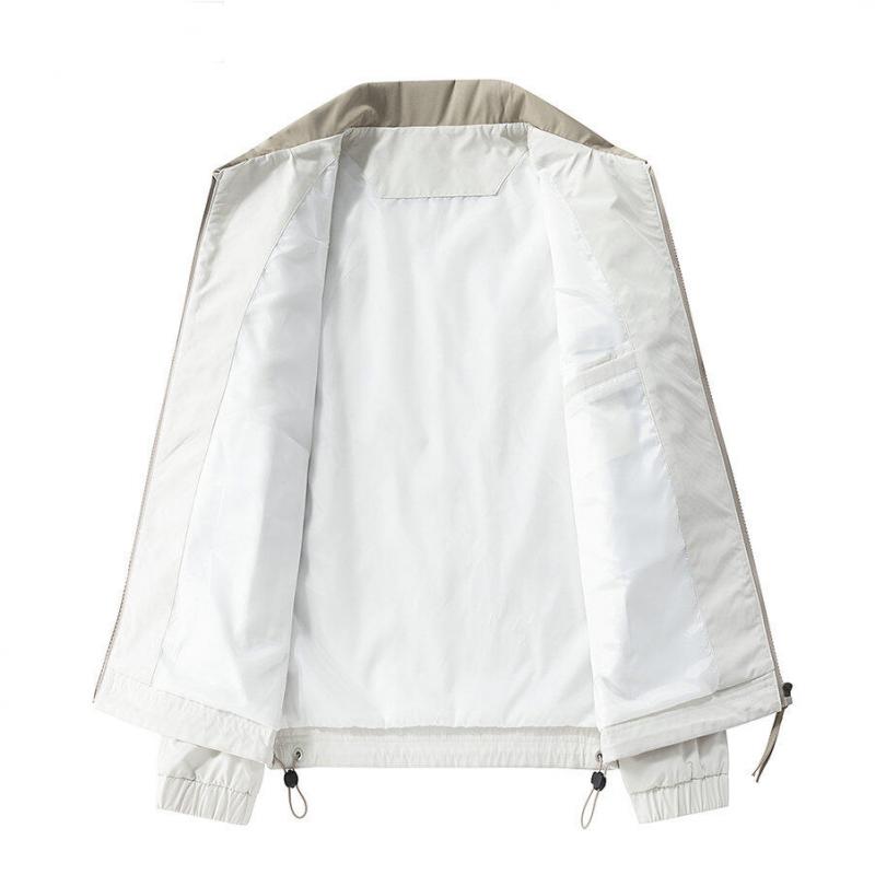 Men Outdoor Jackets Men Spring Casual Turn Down Collar Jacket Coats Mens Autumn Fashion High Quality Windbreaker Casual Outerwear