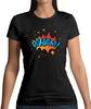 Superhero Wham Womens T-Shirt - Comic - Hero - Pop Art - Graphic Novel - Heroes