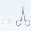 Eyebrow Scissors Comb Eyelash Hair Trimming Grooming Scissors Cosmetic Makeup Tool