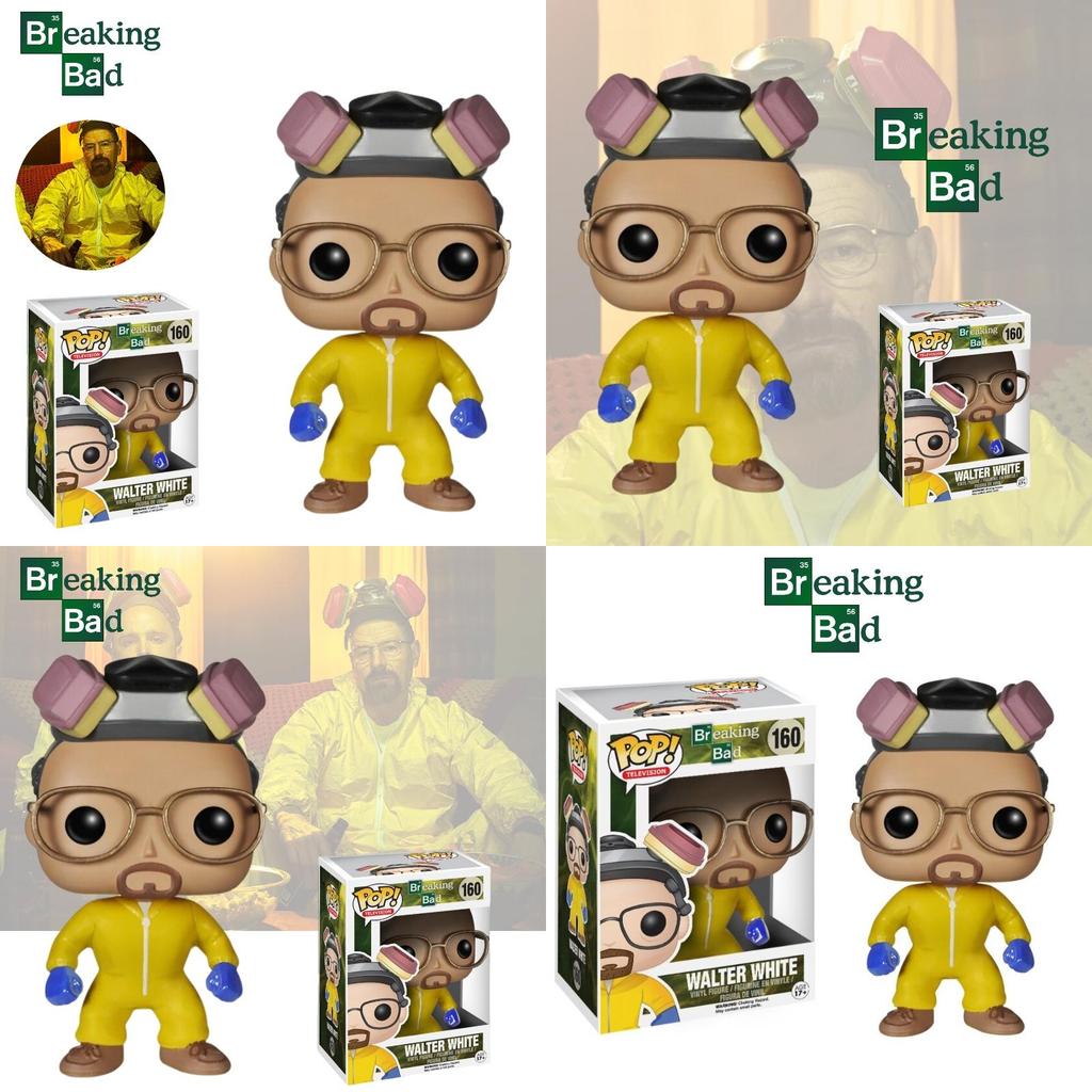 Figurine Funko Pop Breaking Bad Heisenberg Jesse Modèle 10cm Personnage d'Anime Objet de Collection