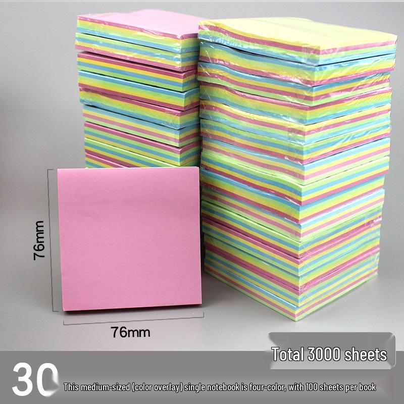 Sticky Notes for Students: Creative & Adhesive Memo Pads, Small Strips, Reusable, Self-Adhesive Labels