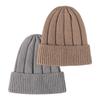 Men's Knitted Ear Protection Earmuffs Cap Knitted Hat Custom Beanie Logo Jacquard Print Beanie Warm Beanie for Women