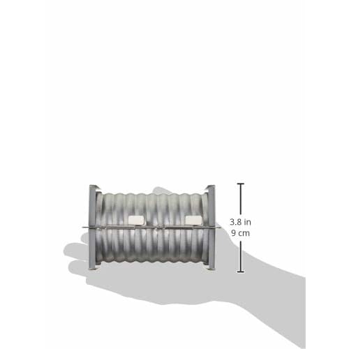 Tiger Crown Bread Pan, Silver, W8 X D13.2 X H8cm, Wave Pattern, Small, 2387