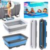 Pool Foot Wash Tray Collapsible Footbath Tub Non-Slip for Above Ground Swimming Pools Accessories