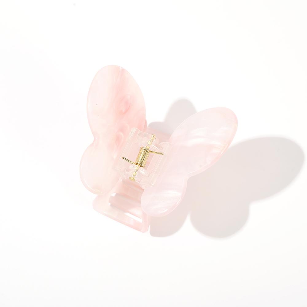 candy color Simulated Butterfly Hair Claws Hair Clip For Women Fashion Hair Accessories