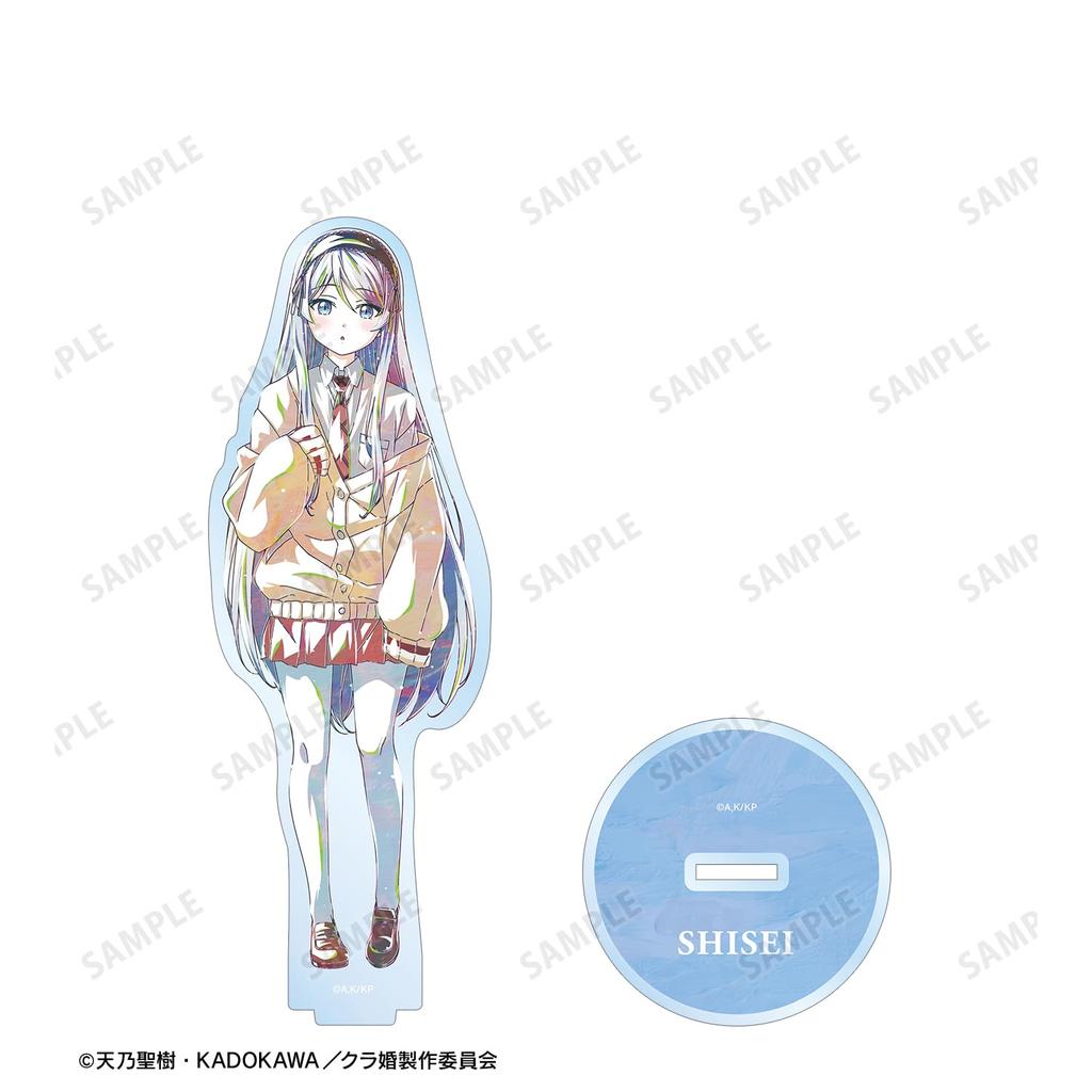 TV Anime Ended Up Marrying the Girl I Hate In My Hojo Itosei Ani Art 1st Edition Big Acrylic Stand "I Class."