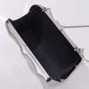 Fashion Clutch Iron Box Evening Party Crossbody New Style Bag Shoulder Handbag Elegant Wallet Bags For Women Luxury Brand