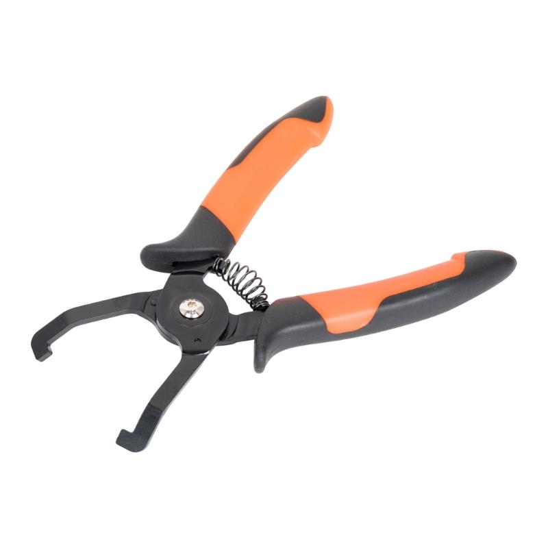 Schnellverschlüsse Automobil-Elektriksteckverbinder Zange zum Entfernen von EVAP-Kraftstoffleitungen 85-Grad-Winkel Legierung Trennwerkzeug