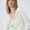 Women's Casual Hooded Knit Cardigan