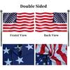 YongFoto New Jersey State Flag 6x10ft Double Sided NJ Flags Banner for Outdoor Celebrations Home Garden Porch Party Decoration Flags with 2 Sturdy