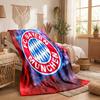 Bayern Munich Print Flannel Blanket Soft Warm Sofa Bed Throw Blanket For Home Office Bedroom