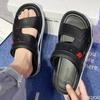 Summer New Slippers EVA Men's Sandals Non-slip Open-toe Sandals Outdoor Light Thick-soled Shoes Male Beach Shoes Zapatos Homme