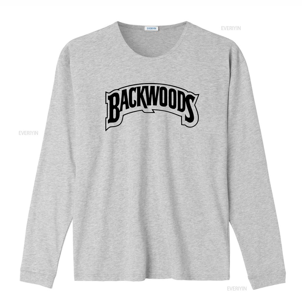 BACKWOODS T Shirt Vintage Washed Fashion Top For Everyday Wear Streetwear Graphic Stretched Casual Versatile Comfortable