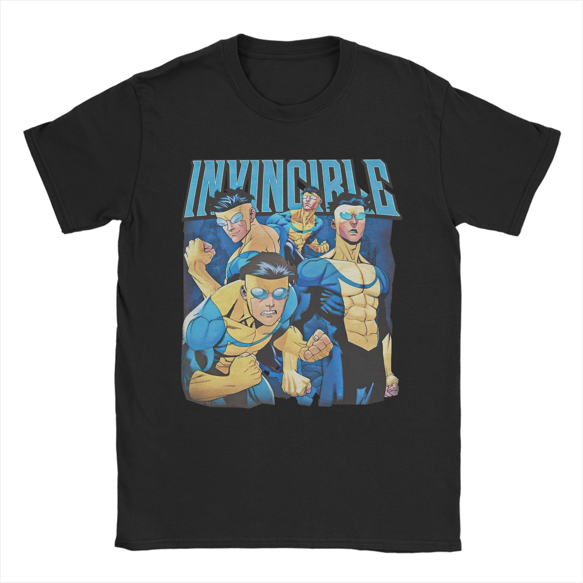 

Футболки з логотипом персонажа Непереможного Рекса Сплода для чоловіків Вінтажні футболки з чистої бавовни Футболка з круглим вирізом та коротким рукавом Одяг великих розмірів XL