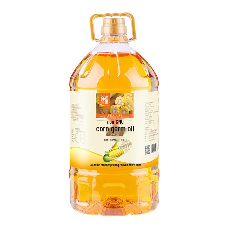 Jinsheng First Grade Non-GMO Cold Pressed Corn Germ Oil 6.18L
