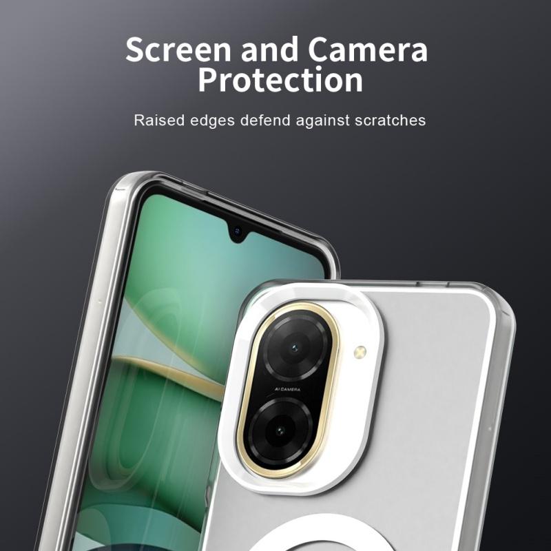 For Redmi A5 Case Cover Xiaomi Redmi A5 Capas Bumper Shockproof Wireless Charging Magnetic Matte Clear Fundas Redmi A5 171.7mm