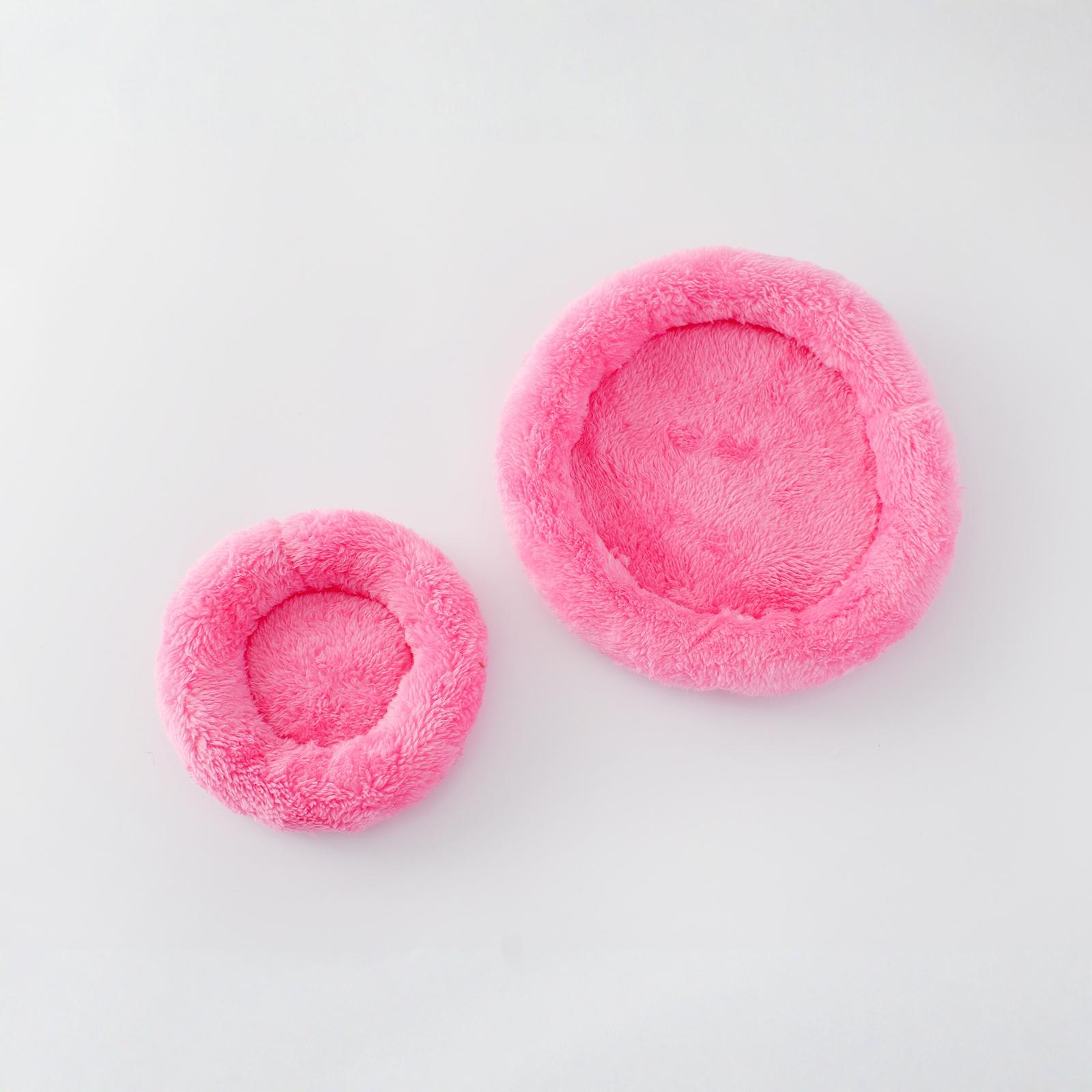 

Guinea Pigs Bed Hamster Bed Round Shape Keep Warm Sleeping Bed Hedgehog Small Animal Cage Accessories S